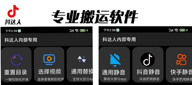 对外收费699抖音傻瓜式一键搬运，起号专用5分钟一个视频《软件+详细教程》_双星网创_创业赚钱_抖音教程_短视频教程-创业赚钱_抖音教程_短视频教程