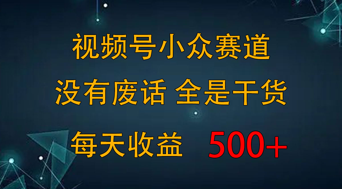 2024视频号新手攻略，今日话题赛道带你日赚300+_双星网创_创业赚钱_抖音教程_短视频教程-创业赚钱_抖音教程_短视频教程