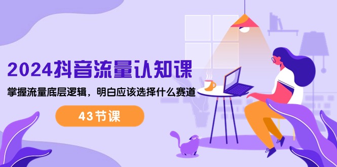 （10713期）2024抖音流量·认知课：掌握流量底层逻辑，明白应该选择什么赛道 (43节课)_双星网创_创业赚钱_抖音教程_短视频教程-创业赚钱_抖音教程_短视频教程