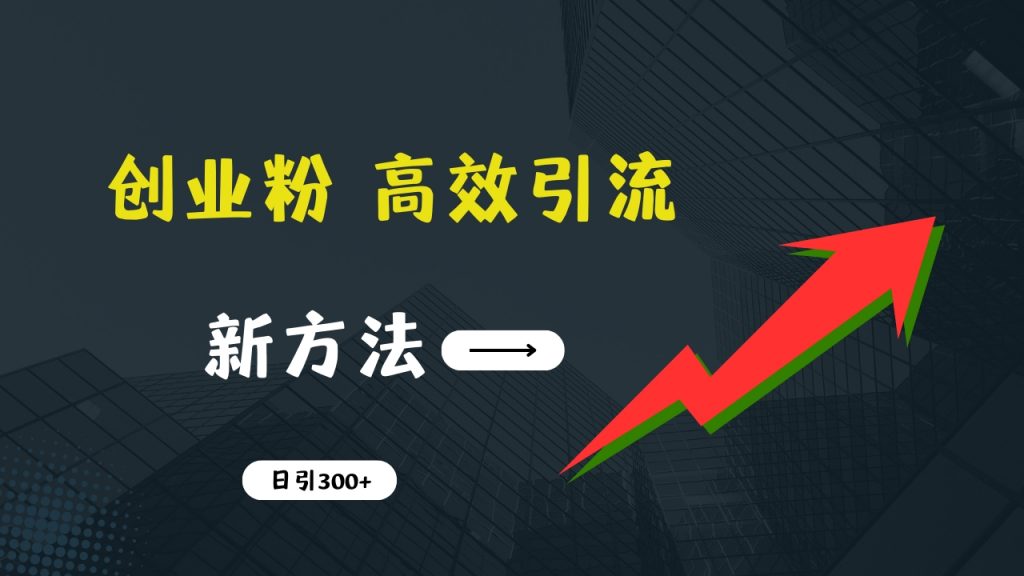 快速引流创业粉：抖音工具号日引300+实战技巧，创业粉引流全攻略_双星网创_创业赚钱_抖音教程_短视频教程-创业赚钱_抖音教程_短视频教程